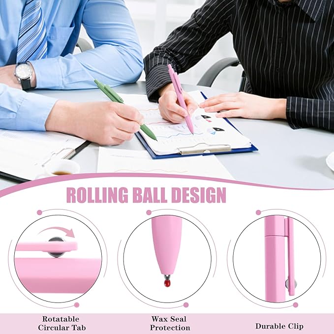 Piochoo Gel Pens, Quick Dry No Smudge, Smooth Writing Comfortable Grip Pen - Image 6