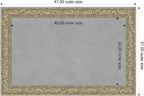 Amanti Art Silver Framed Magnetic Board 31x47 Large Vision Board - Image 2
