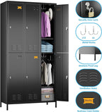 SUPEER 6 Doors Metal Locker for Employees - Image 4