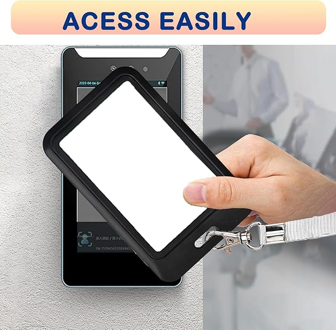 Custom Badge Holder ID Card Hold Case, Personalized Retractable Badges Holders - Image 6