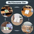 Acrylic Business Card Holder for Desk, 4-Tier Clear Plastic Display Stand - Image 8