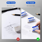 Deli Pencil Erasers, Pencil Eraser, 10 Pack, Erasers - Image 3