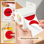 3 Inch Round Color Coding Labels - Image 4