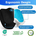 CushyOasis Seat Cushion, Gel Chair Cushions, Office Chair Cushions, Anti-Slip - Image 3