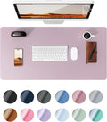 YSAGi Leather Desk Pad Protector, Office Desk Mat, Large Mouse Pad, Non-Slip PU by YSAGi