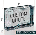 Custom Acrylic Sign Personalized, Custom Desk Name Plate, 18 Styles, - Image 8