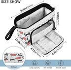 Bolaz Big Capacity Pencil Pen Case Pouch Bag School College Office Organizer - Image 3