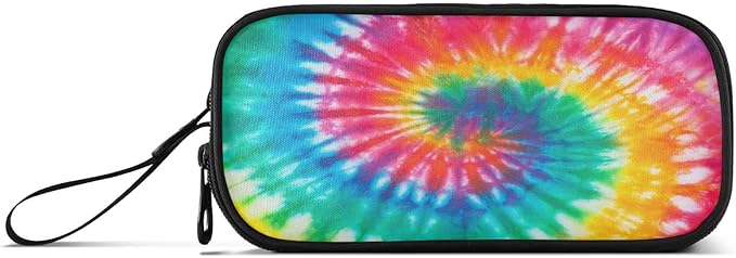 BOENLE Tie Dye Rainbow Pencil Case Box Boys Girls Large Pencil Pouch - Image 8