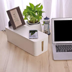Cable Organizer Box Set of Three, Power Cover Cord Holder Surge Protector - Image 7