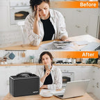 ENGPOW Fireproof Money Box, Small Hard Case Fireproof Box - Image 9