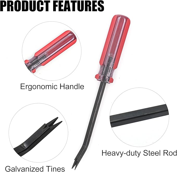 GEARLINTON Staple Remover Heavy Duty Tack Puller - Image 4