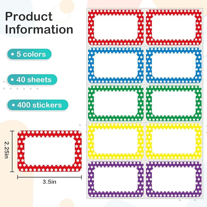 L LIKED 400 Stickers - Image 4