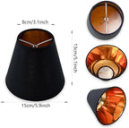 TAaMTYH small lamp shade chandelier shades set of 6，Fabric Lampshade - Image 3