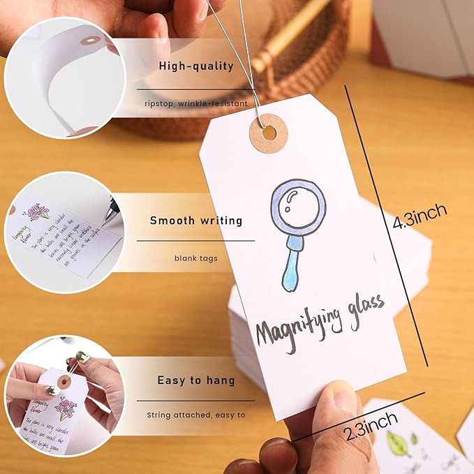 SallyFashion White Pricing Tags - Image 4