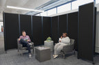 Versare Room Divider 360 Portable Wall Partition | Folding Panels | Large - Image 2