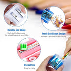 OCHIDO 60 Pack Pencil Sharpeners Bulk, School Supplies Double Hole Pencil - Image 4