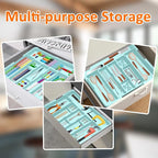 Large Utensil Drawer Organizer Expandable Silverware Organizer - Image 9