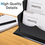 Vevitts Business Card Holder, Acrylic Business Card Display, Home & Office - Image 6