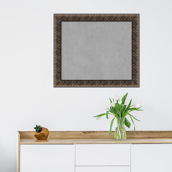 Amanti Art Black Framed Magnetic Board 25x29 Medium Vision Board - Image 5