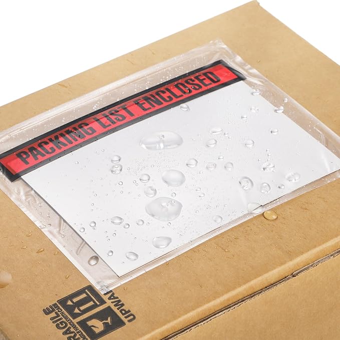 Nicunom 1000 Pcs Packing List Envelopes 4.5" x 5.5" - Image 4