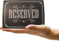 20 Pack Rustic Reserved Table Sign by TOROS