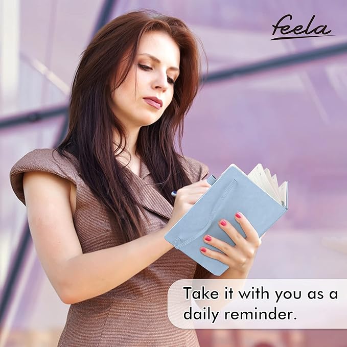 feela 18 Pack Journal Notebook for Work, Business Notebook Bulk Hardcover Lined - Image 6