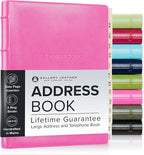 Gallery Leather Large Address Book by GalleryLeather