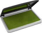 MaxMark Large Premium Olive Green Ink Stamp Pad by Maxmark