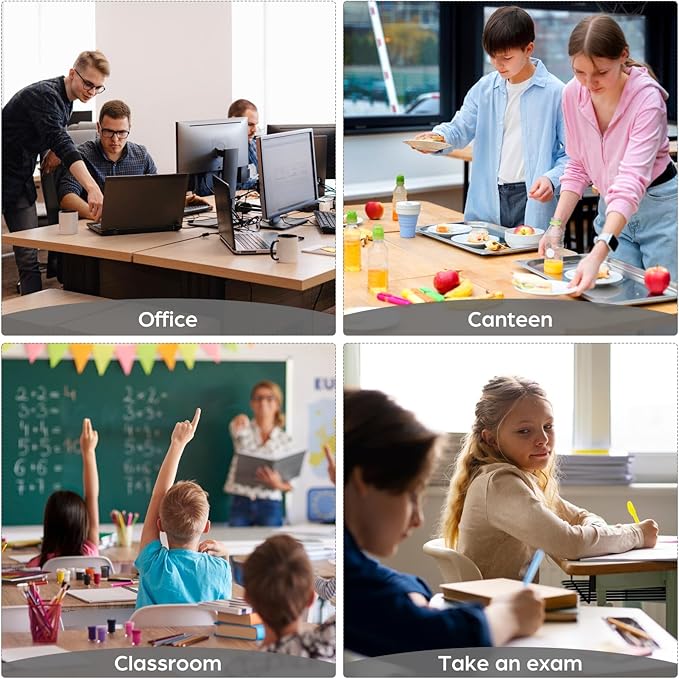 STOBOK Anti-Droplet Partition Board 15.7X11.8 Inch Desktop Spray Proof Guard - Image 7