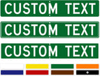 My Sign Center Custom Street Sign, 6x36 Inch, Classic Style, Reflective
