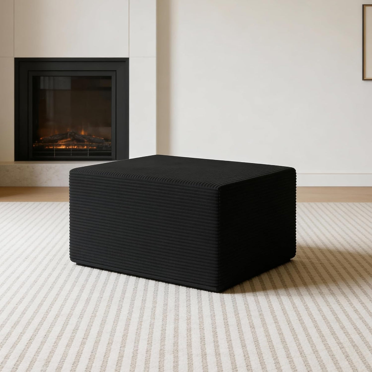 Ottoman for Cloud Sectional Boneless Couches Living Room, Modular Ottoman for...