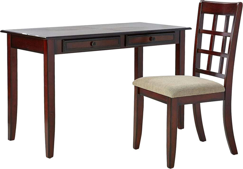 Coaster Furniture 2pc Desk Set Brown 800778