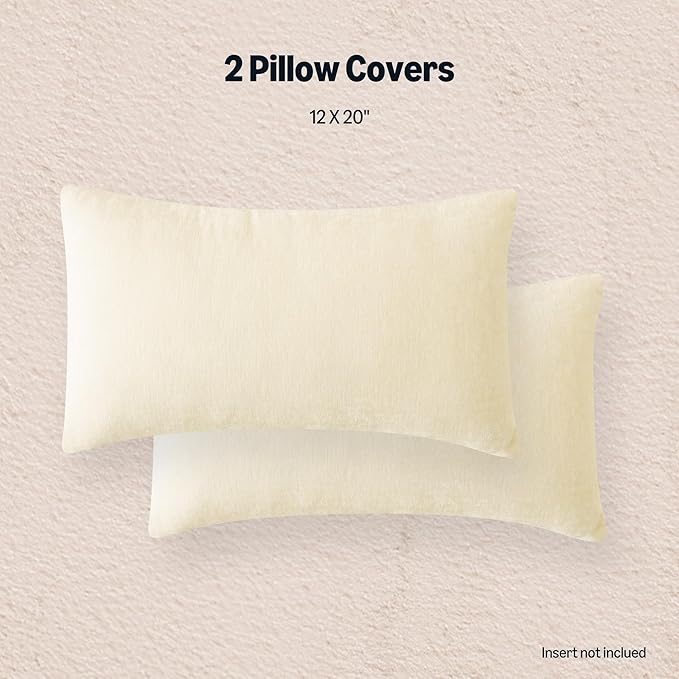 Amazon Basics Chenille Throw Pillow Covers, Home Decor Lumbar Cushion Cover - Image 6