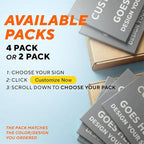 Custom Metal Signs, Personalized Aluminum, Customized Safety, Business Signs - Image 4