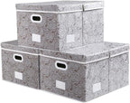 PRANDOM Extra Large Collapsible Storage Boxes