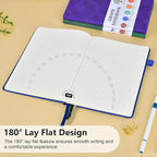 PERCUN Graph Paper Notebook, 160 Pages Grid Journal - Image 5