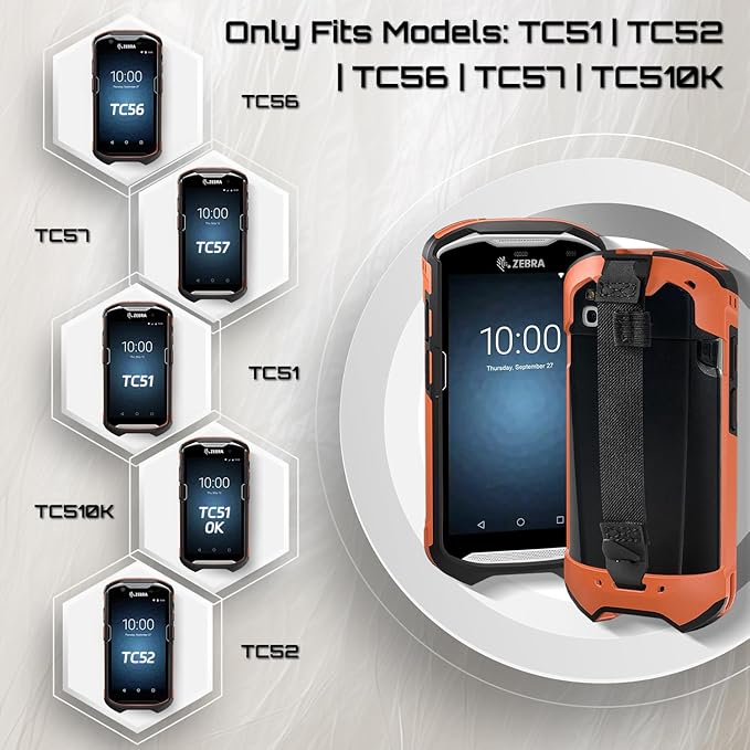 TC51 TC52 TC56 TC57 TC510K Case - Image 2