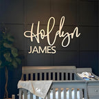 Personalized Wooden Name Sign for Nursery - Image 2
