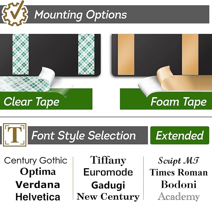 Custom Sign, Office Sign, Business/Office Name Plates - Image 4