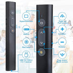 Presentation Clicker Presentation Remotes, Type C/USB A 2 in 1 Pointer - Image 3