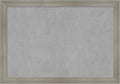 Amanti Art Grey Framed Magnetic Board 28x40 Large Vision Board by AmantiArt