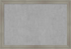 Amanti Art Grey Framed Magnetic Board 28x40 Large Vision Board by AmantiArt