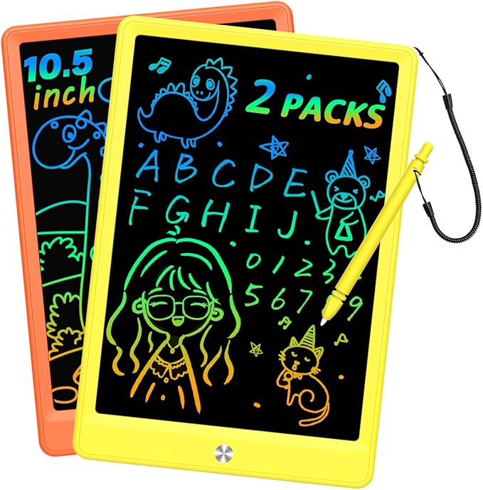 BUKEBU LCD Writing Tablet Doodle Board, Colorful Drawing Pad, Electronic by BUKEBU