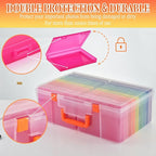 Photo Storage Box 5 x 7 Inches, 18 Inner Photo Cases - Image 9