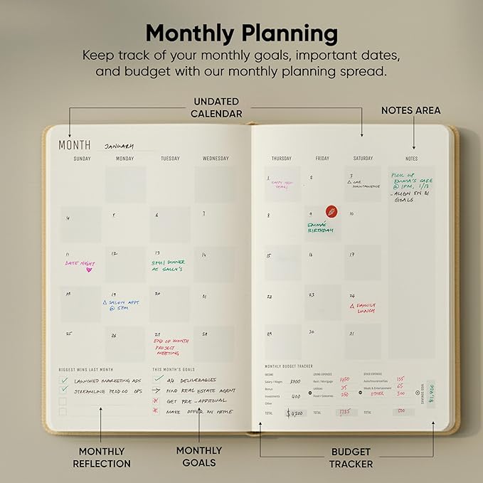 Undated, 2026 Planner, 5.8” x 8.3” - Image 5