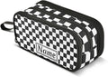 BOENLE Custom Black White Checkered Pattern Pencil Case Box Boys Girls by BOENLE-WELCOMEYOURCOMING