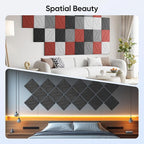 UNECHO 12 Pack 12" X 12" X 0.4" Acoustic Panels - Image 5