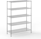 Regal Altair 24" Deep x 60" Wide x 86" Height Wire Shelving Kit | 5-Tier | NSF by Regal+Altair