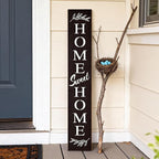 Farmhouse Wooden Welcome Sign Stand - Image 7