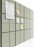 Bumusty Large Cork Board Alternative-47 x35 Felt Bulletin Board Tiles, by Bumusty